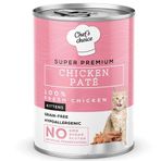 Chefs Cchoice 400 gr Kitten Tavuklu Ezme Yavru Kedi Konservesi