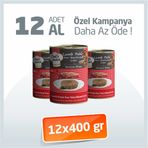 Chef's Choice 12x400 gr Kıyılmış Kuzulu Kısırlaştırılmış Yetişkin Kedi Konservesi