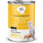 Chef's Choice 400 gr Kıyılmış Tavuk EtliKonserve Kedi Maması