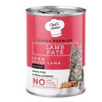 Chef's Choice Kuzu Etli Tahılsız Pate 400 gr Yetişkin Kedi Konservesi