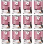 Chef's Choice Kuzu Somon Havuçlu Tahılsız 12x400 gr Köpek Yaş Maması