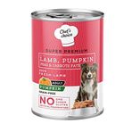 Chef's Choice Kuzulu ve Bal Kabaklı Tahılsız Ezme 400 gr Yetişkin Köpek Konservesi