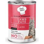 Chef's Choice Lamb Pate Kuzu Etli Kıyılmış 400 gr Kedi Maması