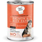 Chef's Choice Pate Salmon & Rice Somon Pirinçli Köpek 400 gr Yaş Maması