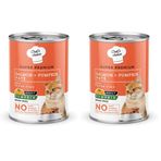 Chef's Choice Somonlu ve Balkabağı Ezmeli Yetişkin Kedi Yaş Maması, 400 g x 12 Adet (2 paketi)