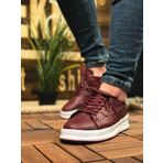 Chekich CH043 Bordo Erkek Sneaker