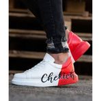 Chekich CH254 Cbt Pittura 427 Beyaz Kırmızı Erkek Günlük Ayakkabı