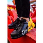Chekich CH254 ST 481 Siyah Sarı Erkek Ayakkabı