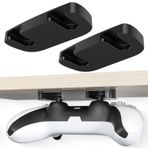Chenkxin Controller Table Stand for PS5 PS4 Controller PlayStation 5 PlayStation 4 Under Desk Mount Controller Holder Table Organizer and Desk Management (2-Pack)