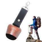 CHENNAN 1 Adet Ayı Zilleri, Yürüyüşçüler için Ayı Çanları, Metal Vintage Mini İnek Çanları, Çanta için Yürüyüş Çanı, Yürüyüş Kamp Açık Hava Etkinlikleri için (C2)
