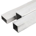 CHENWN 2 Adet 6063 Alüminyum Kare Tüp Dikişsiz Düz Boru, Uçaklar, Gemiler, DIY Projeleri, 12mmX12mmX1mmX500mm