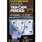 cherila (2 ADET) Tüm Araçlara Uygun Araba Güneşlik Yan Cam Emzirme Perdesi Bebekler Için 4 Mevsim Koruyucu