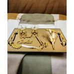Cherish Gold Söz Nişan Tepsisi BRONZ