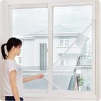 Chermik Cırt Bantlı Yapışkanlı 100CM x 150CM Kesilebilir Pencere Sinekliği