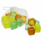 Chermik Yakut-9620 (12Pcs) Buz Küpleri (Su Dolu & Renkli Plastik) (2Cm3) (Fileli Ambalaj)*192