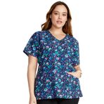 Cherokee CK688 Konfeti Papatyalar Kadın Scrubs Forma