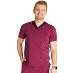 Cherokee CK718A Şarap Atmos V Yaka Erkek T-shirt