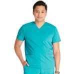 Cherokee CK719A Cam Göbeği Mavisi Atmos V Yaka Erkek T-shirt