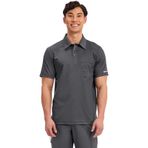 Cherokee Erkek Kasack Top Modern Sporty - Tıbbi İş Kıyafeti - V Yaka - File, gri (Pewter), S