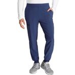 Cherokee Erkek Pull-on Jogger 5 Cepli, Elastik Kemer, Ön Bacak Dikişleri ve Riba-Örgü Manşetleri - CK224A, Lacivert, XS