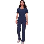 Cherokee Infinity CKE2624A – CKE1123A Kadın Scrubs Takım – İthal, Şık Görünüm ve Ultra Konfor Sunan Doktor Hemşire Forması - Lacivert - 2XL