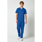 Cherokee Revolution WWE670 – WWE140 Erkek Scrubs Takım – İthal, Konforlu ve Günlük Kullanıma Uygun Doktor Hemşire Forması - Koyu Mavi - 2XL