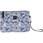 Cherry Blossom Clutch / El Çantası Portföy - --Mavi
