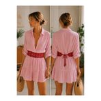 Cherry Butik Bel Örgü Bandana Kemer