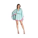 Cherry Queen Premium Saten Gecelik Sabahlık Seti (XL)