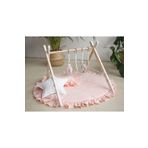 CherryPie Somon Oyun Halısı ve Ahşap Bebek Egzersiz Aleti Set