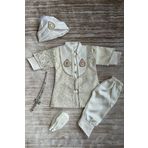 Cherub Baby Hançerli Şehzade Erkek Bebek Mevlüt Ve Sünnet Kıyafeti Mevlütlük Sünnetlik Takım