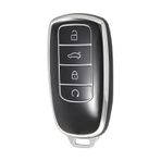 Chery Tiggo 8 Omoda 5 Tiggo 7 Uyumlu Anahtar Kumanda Kılıfı Oto Anahtarlık Siyah Silver