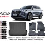Chery Tiggo 8 Pro 2023 Model Bagaj Havuzu Araca Özel Siyah Extra Havuzlu Paspas Takımı