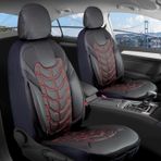 Chery Tiggo Lüx Deri Oto Koltuk Kılıfı Ön Arka Takım Set Classy KIRMIZI SİYAH