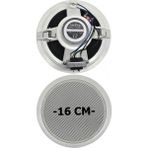 CHESTER 16 cm Trafolu Tavan Tipi Hoparlör - Alçıpan Uyumlu Trafolu Sütun Hoparlör - 20 Watt Beyaz