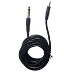 chester 5 Metre 6.35 mm to 3.5 mm Aux Ses Kablosu - Gitar Amfi Hoparlör Dönüştürücü Mono Kablo