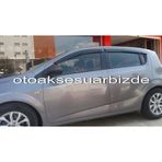 CHEVROLET AVEO HB 2012-2018 Arası 4 Lü Mügen Cam Rüzgarlığı