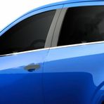 Chevrolet Aveo HB 2012 Sonrası 4 Parça Paslanmaz Çelik Cam Çıtası
