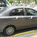 Chevrolet Aveo Sedan 2006-2011 4 Parça Paslanmaz Çelik Cam Çıtası
