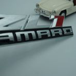 Chevrolet Camaro ZL1 Bagaj Yazı Krom Metal 3M 3D Logo Amblem