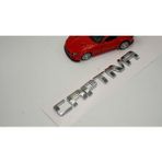 Chevrolet Captiva Uyumlu Bagaj 3m 3D Krom Abs Logo Amblem - 0.1
