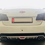 Chevrolet Cruze Arka Tampon Difüzör Gri Plastik