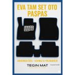 Chevrolet Cruze Hatchback 2008-2014 Aracınıza Özel Eva Paspas Siyah Mavi | Araca Özel Oto Paspas Takımı - Siyah - Mavi