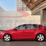 Chevrolet Cruze HB Krom Cam Çıtası 6 Prç 2011 Üzeri