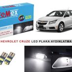 Chevrolet Cruze LED Plaka Aydınlatma Ampul Seti FEMEX Parlak Beyaz