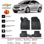 Chevrolet Cruze Sedan 2008-2016 4.5d Premium Havuzlu Siyah Paspas Takımı Kokusuz