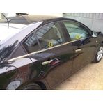 Chevrolet Cruze SEDAN 2009 Üzeri P Çelik 6 Parça Krom Cam Çıtası