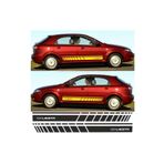 Chevrolet ile Uyumlu Lacetti İçin Uyumlu Aksesuar Oto Yan Şerit Sticker