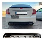 Chevrolet Lacetti Difüzör Arka Tampon Eki 2 Egzoz Çıkışlı Gri Lüx Tip