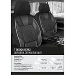 Chevrolet Lacetti Koltuk Kılıfı T-Desing Beyaz
